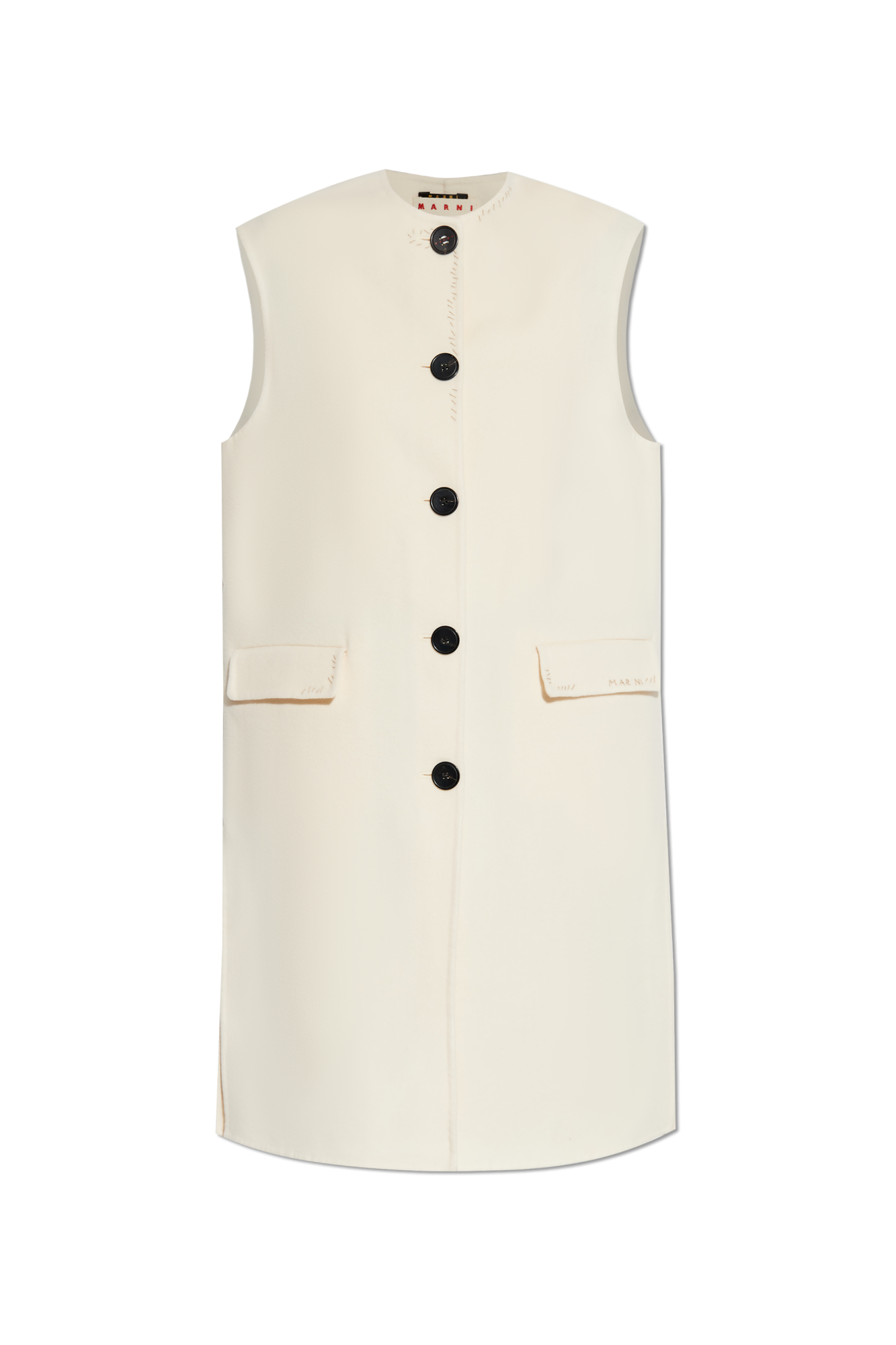 MARNI / マルニ ： WAISTCOAT ： GLMA0089KS-UTWA21 Marni Vest with decorative stitching | Women's Clothing | Vitkac
